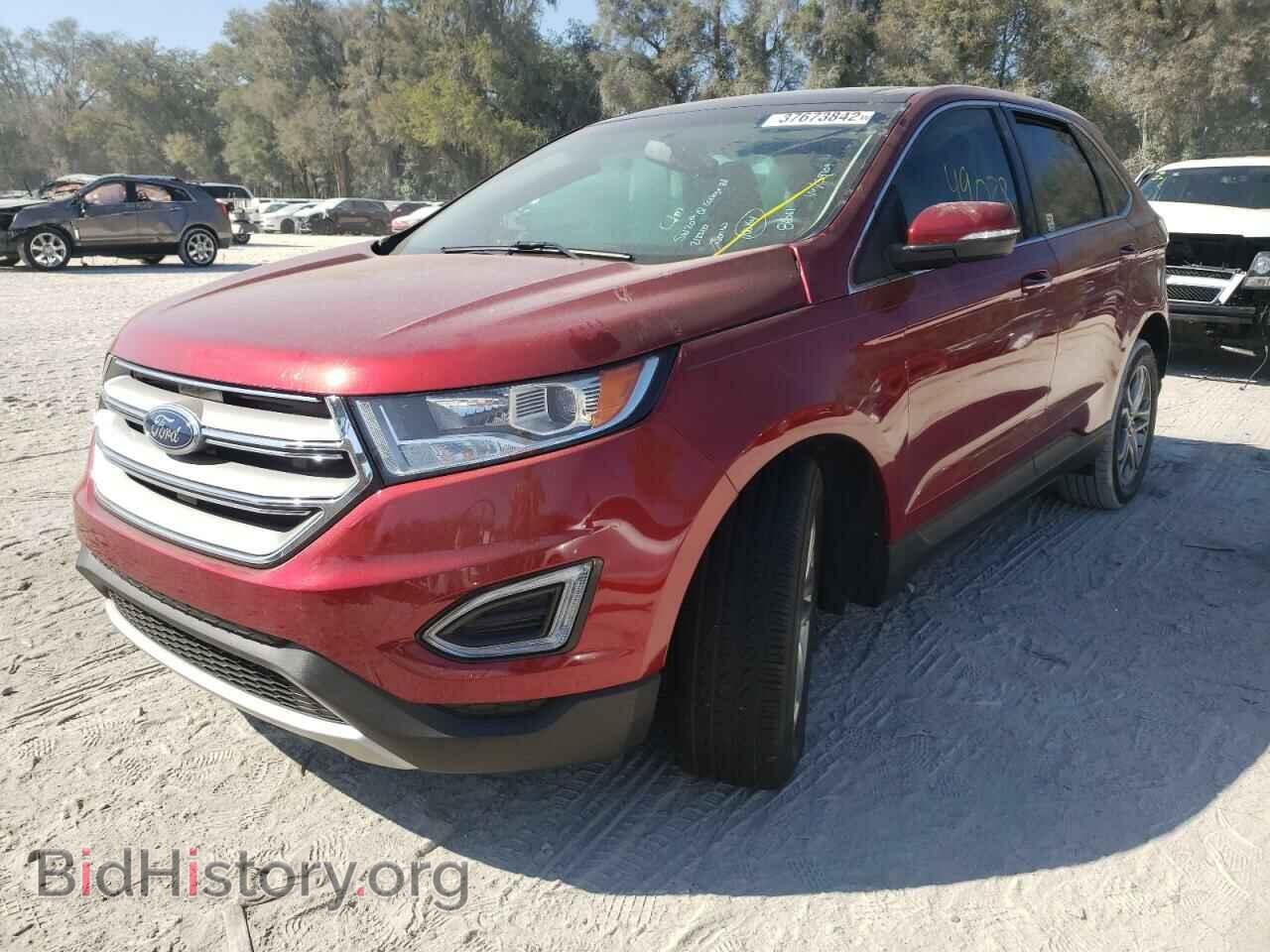 2017 FORD EDGE - VIN: 2FMPK3K97HBC59709 - Фото 2