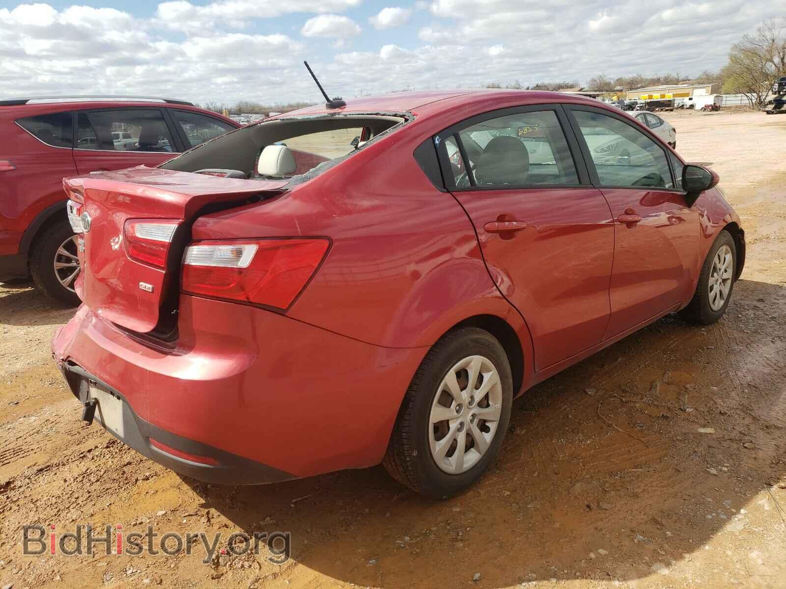 2012 KIA RIO - VIN: KNADM4A36C6084586 - Фото 4