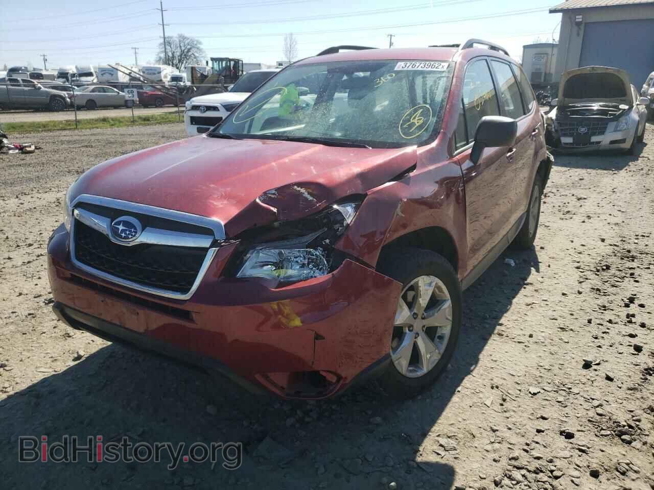 2016 SUBARU FORESTER - VIN: JF2SJABC8GH482085 - Фото 2