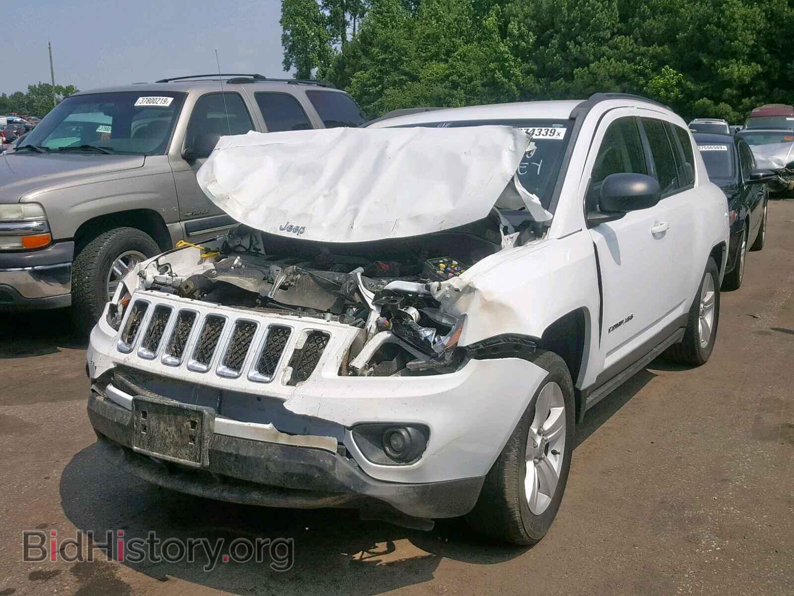 2014 JEEP COMPASS SP - VIN: 1C4NJDBB8ED828516 - Фото 2
