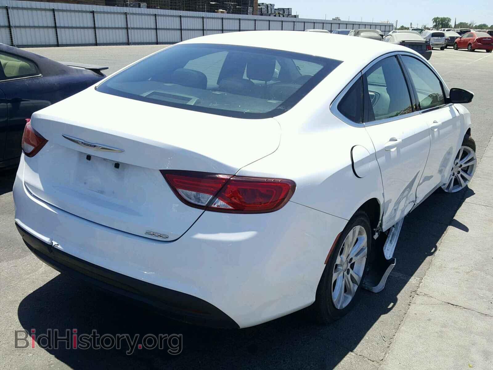 2016 CHRYSLER 200 - VIN: 1C3CCCFB6GN186692 - Photo 4