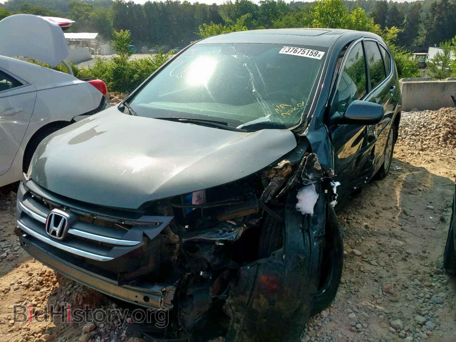 2012 HONDA CR-V EX - VIN: 2HKRM3H54CH506080 - Фото 2