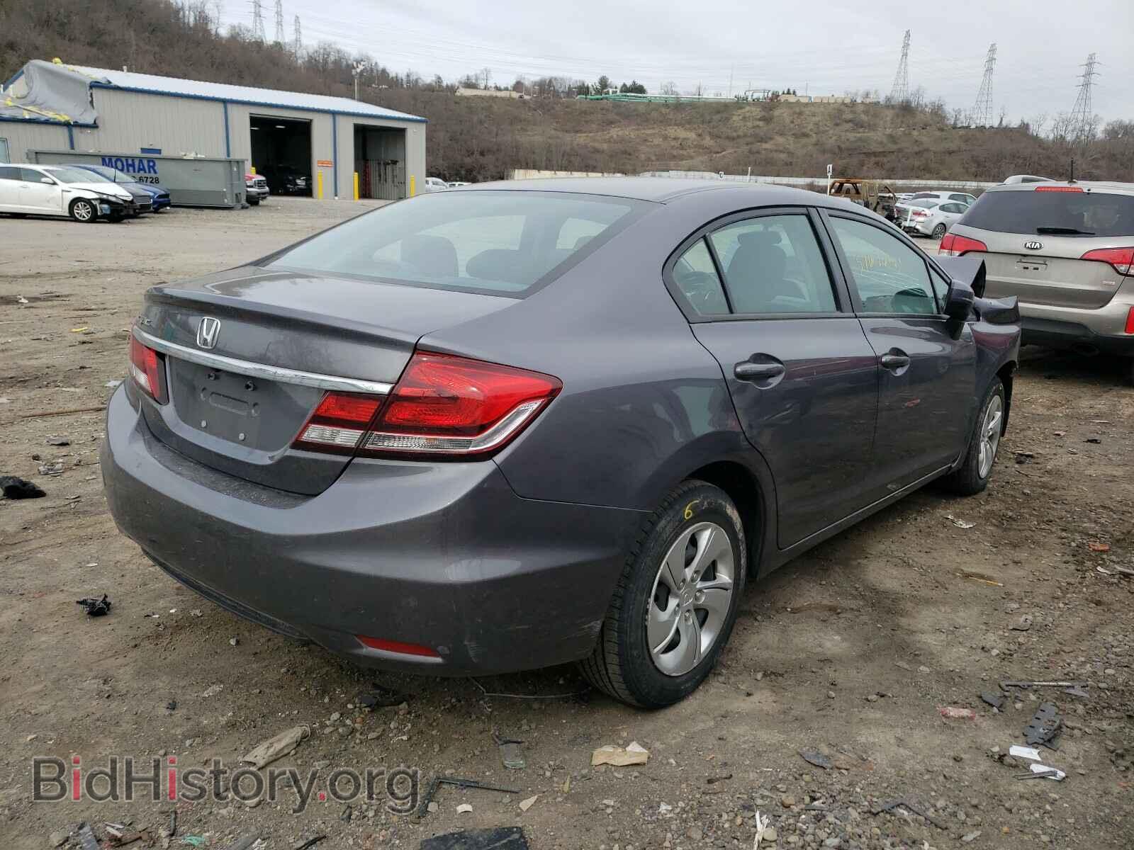 2014 HONDA CIVIC - VIN: 19XFB2E59EE053265 - Фото 4