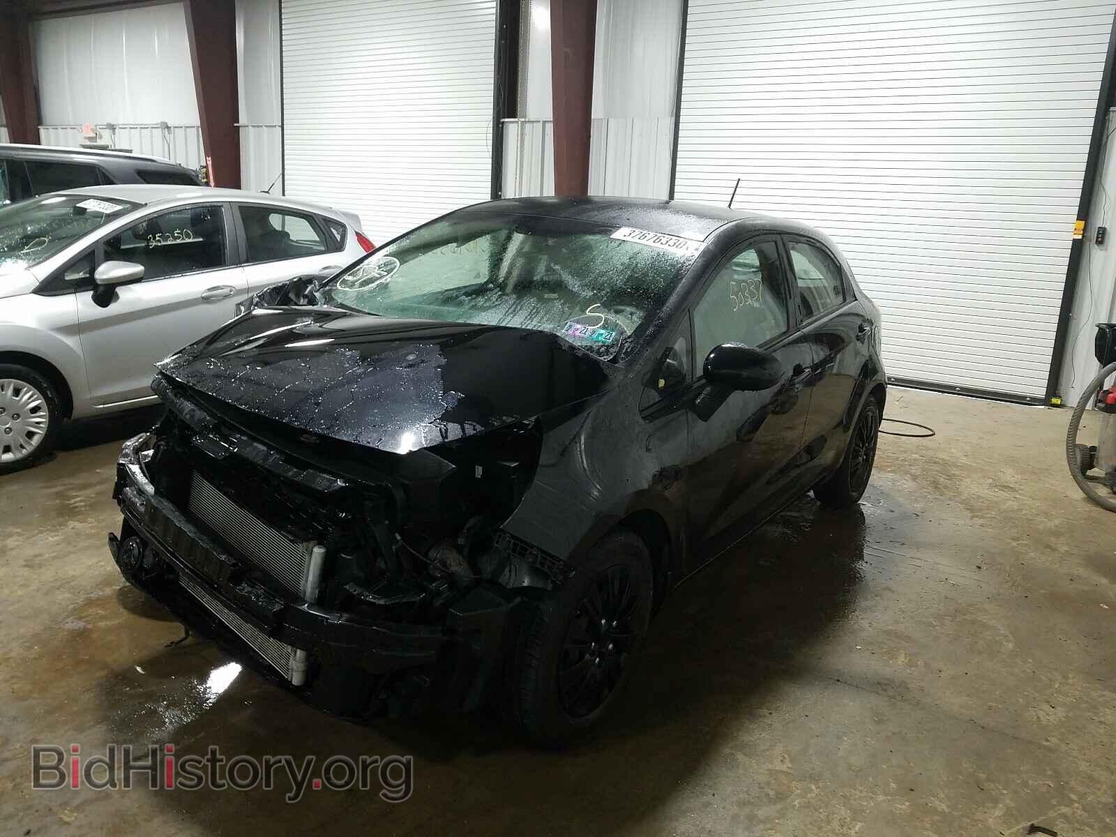 2014 KIA RIO - VIN: KNADM5A32E6401160 - Фото 2