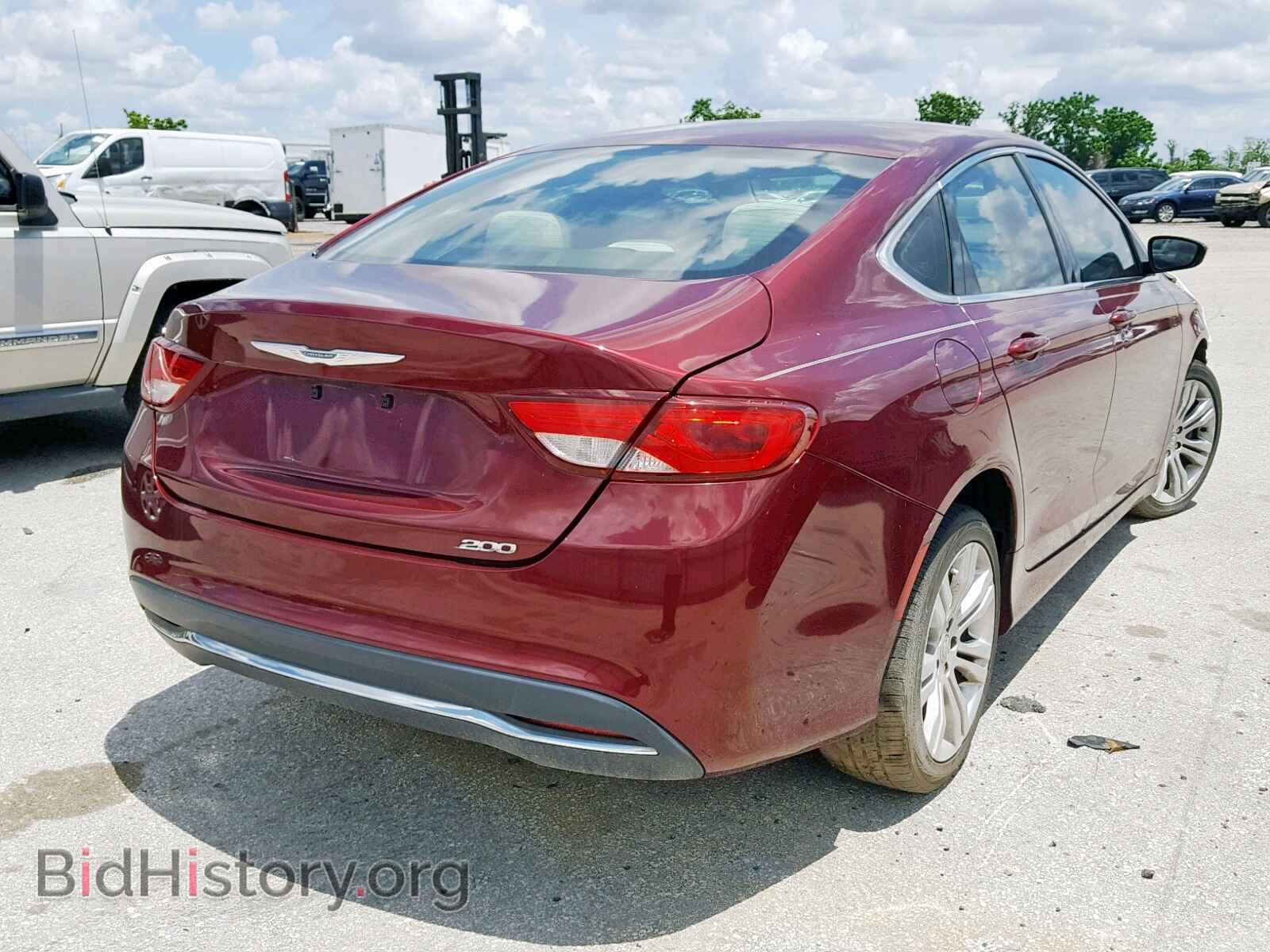 2015 CHRYSLER 200 - VIN: 1C3CCCAB2FN539550 - Photo 4