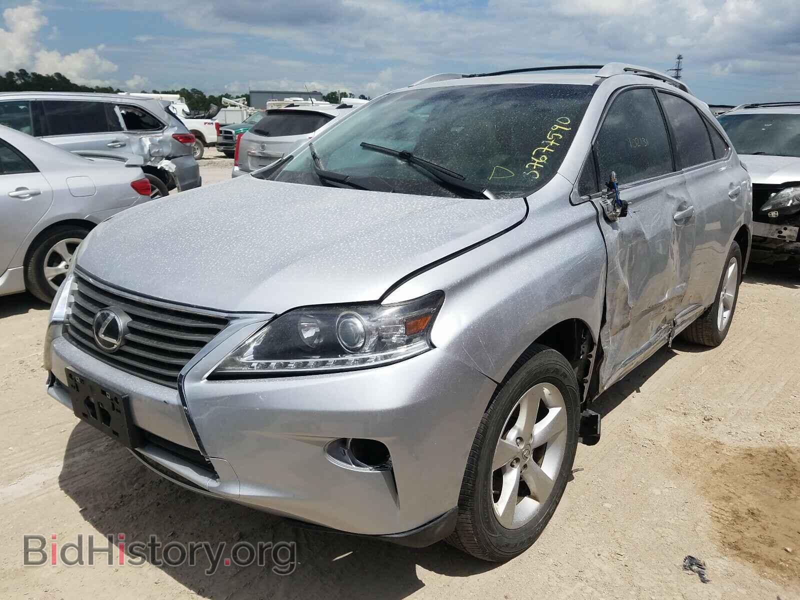 2014 LEXUS RX 350 BAS - VIN: 2T2BK1BA5EC249854 - Фото 2
