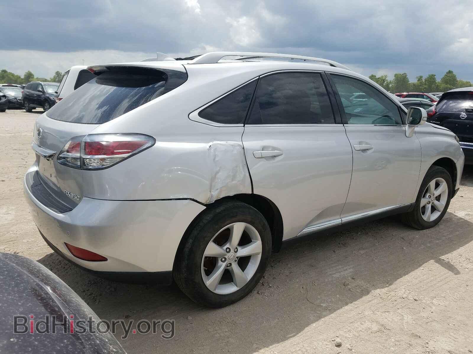 2014 LEXUS RX 350 BAS - VIN: 2T2BK1BA5EC249854 - Фото 4
