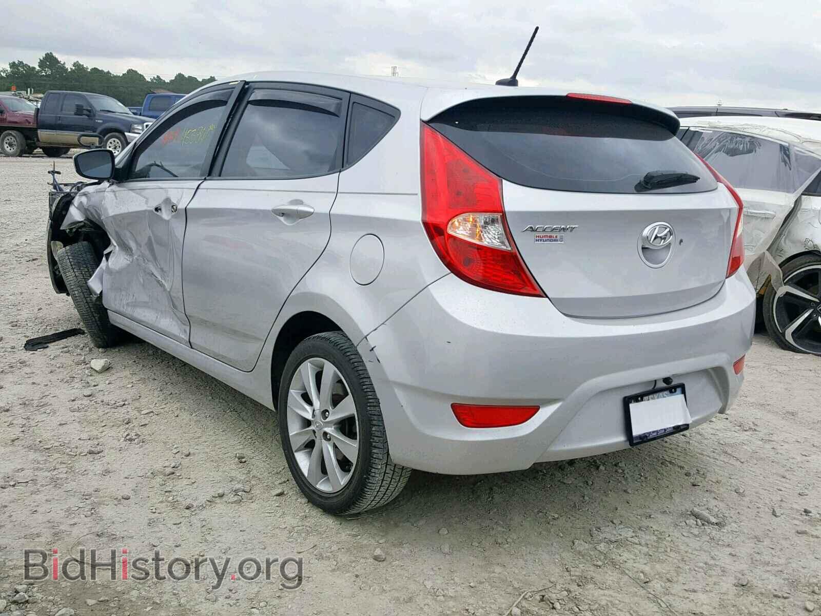 2012 HYUNDAI ACCENT - VIN: KMHCU5AE5CU052595 - Фото 3