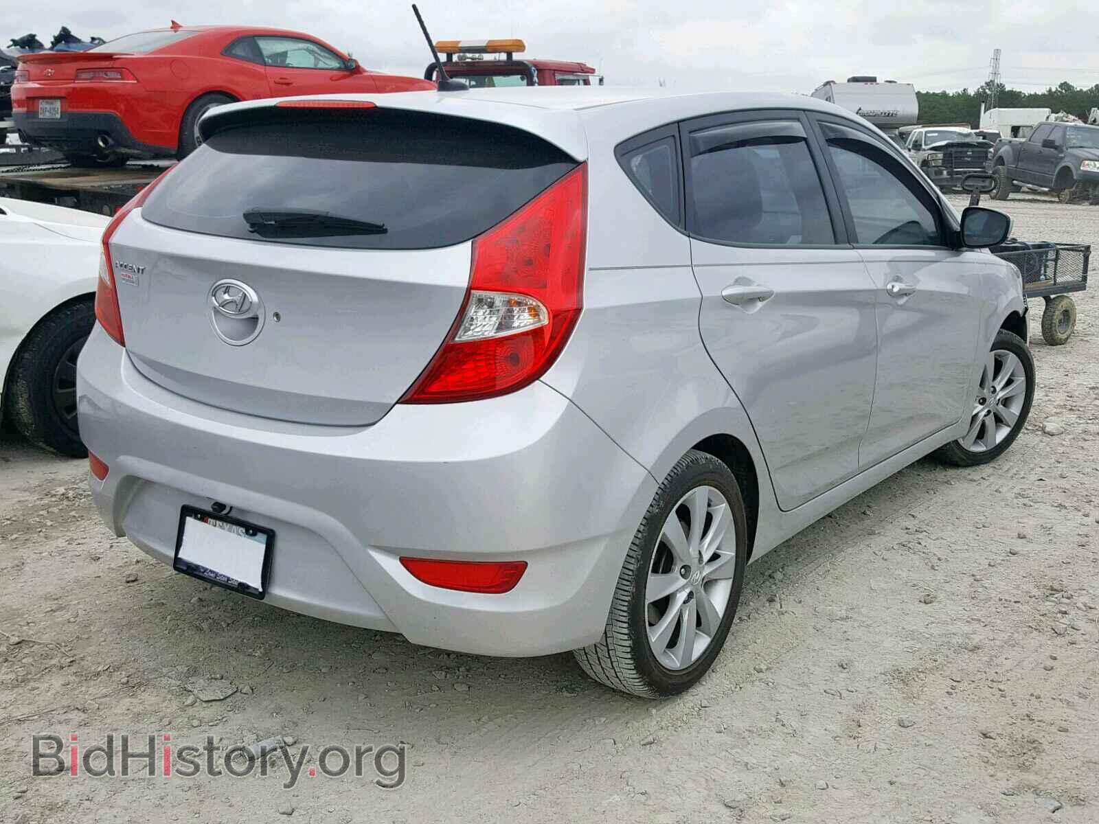 2012 HYUNDAI ACCENT - VIN: KMHCU5AE5CU052595 - Фото 4