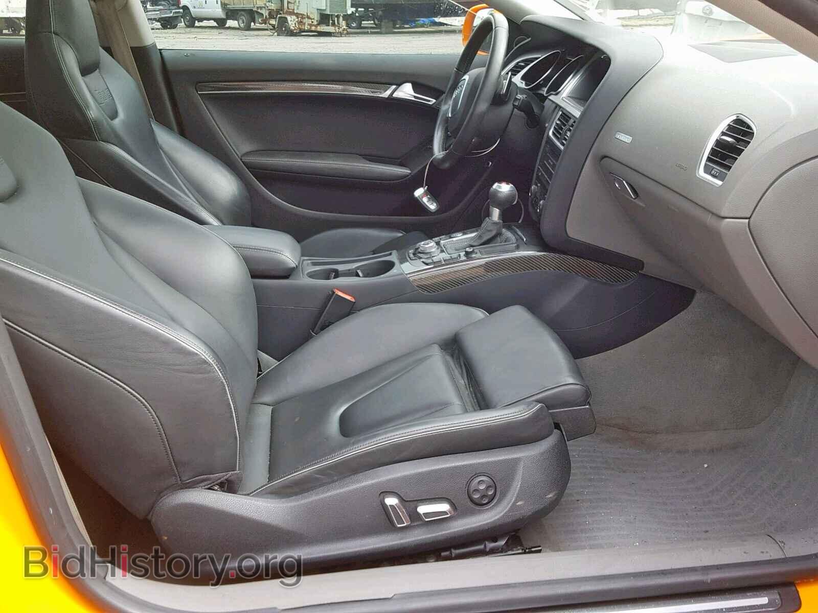 2012 AUDI A5 PREMIUM - VIN: WAULFAFR6CA039999 - Фото 5