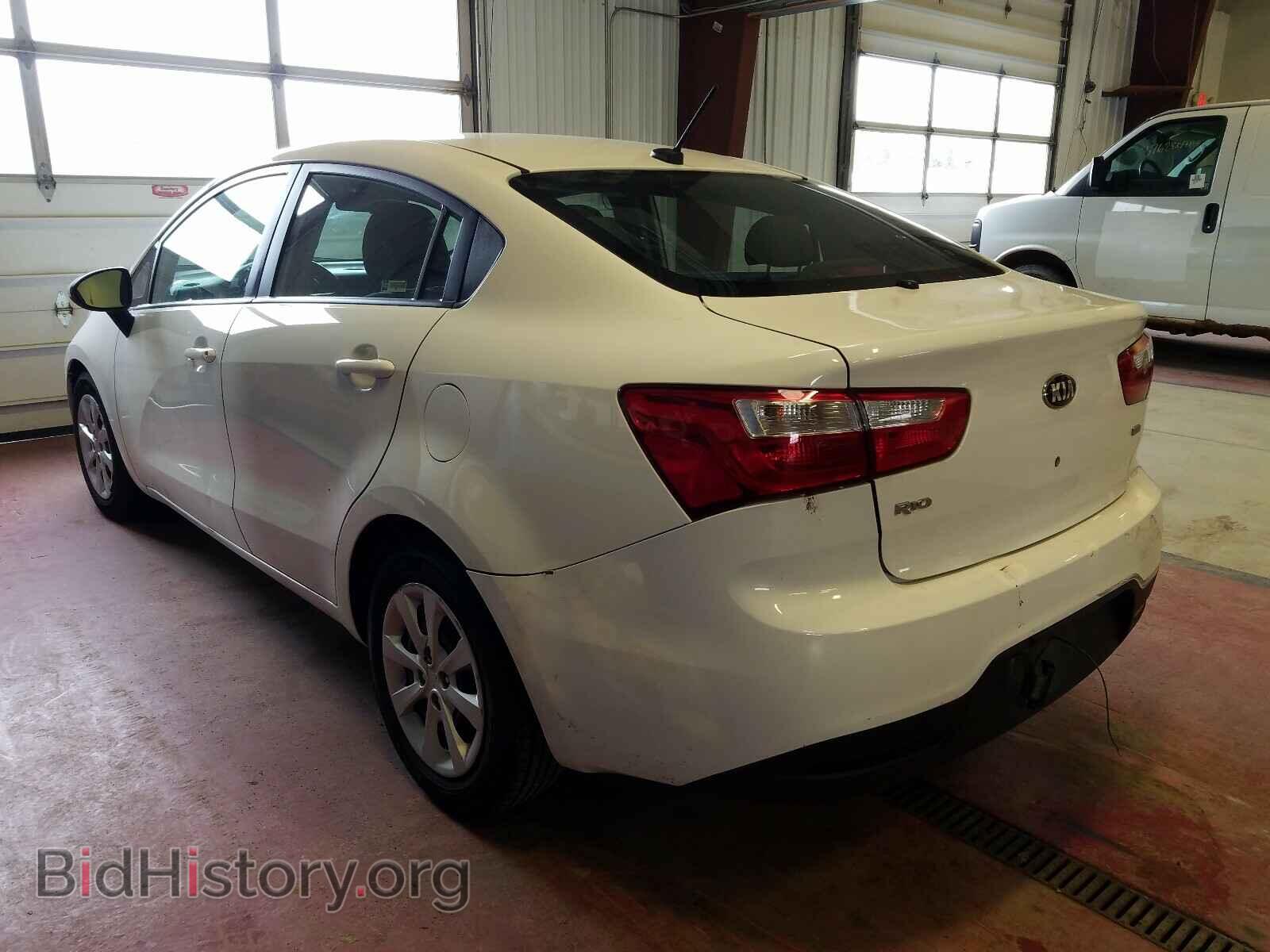 2013 KIA RIO - VIN: KNADM4A31D6287595 - Фото 3