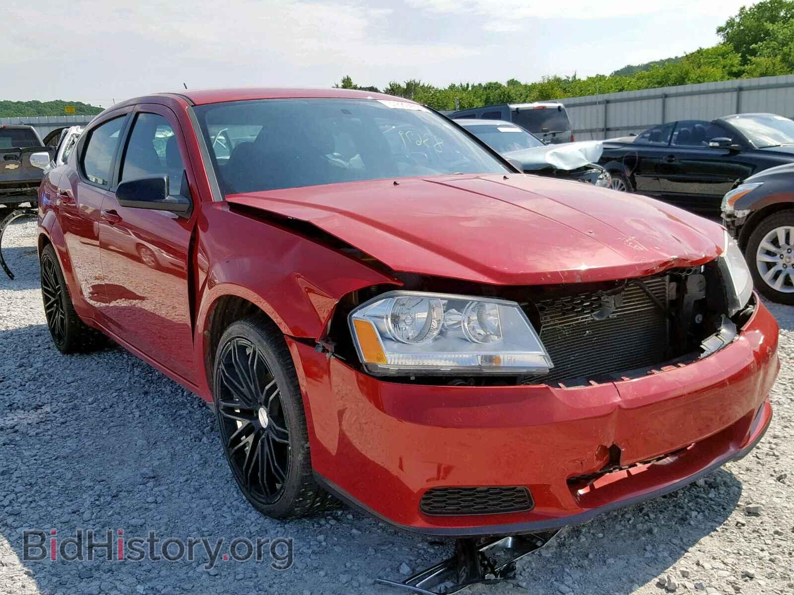 Фотография 1C3CDZAB6DN755625 - DODGE AVENGER 2013