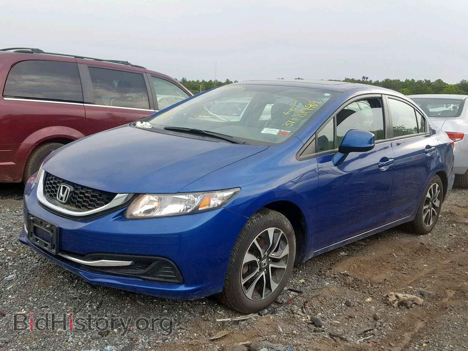 2013 HONDA CIVIC - VIN: 19XFB2F8XDE290077 - Фото 2