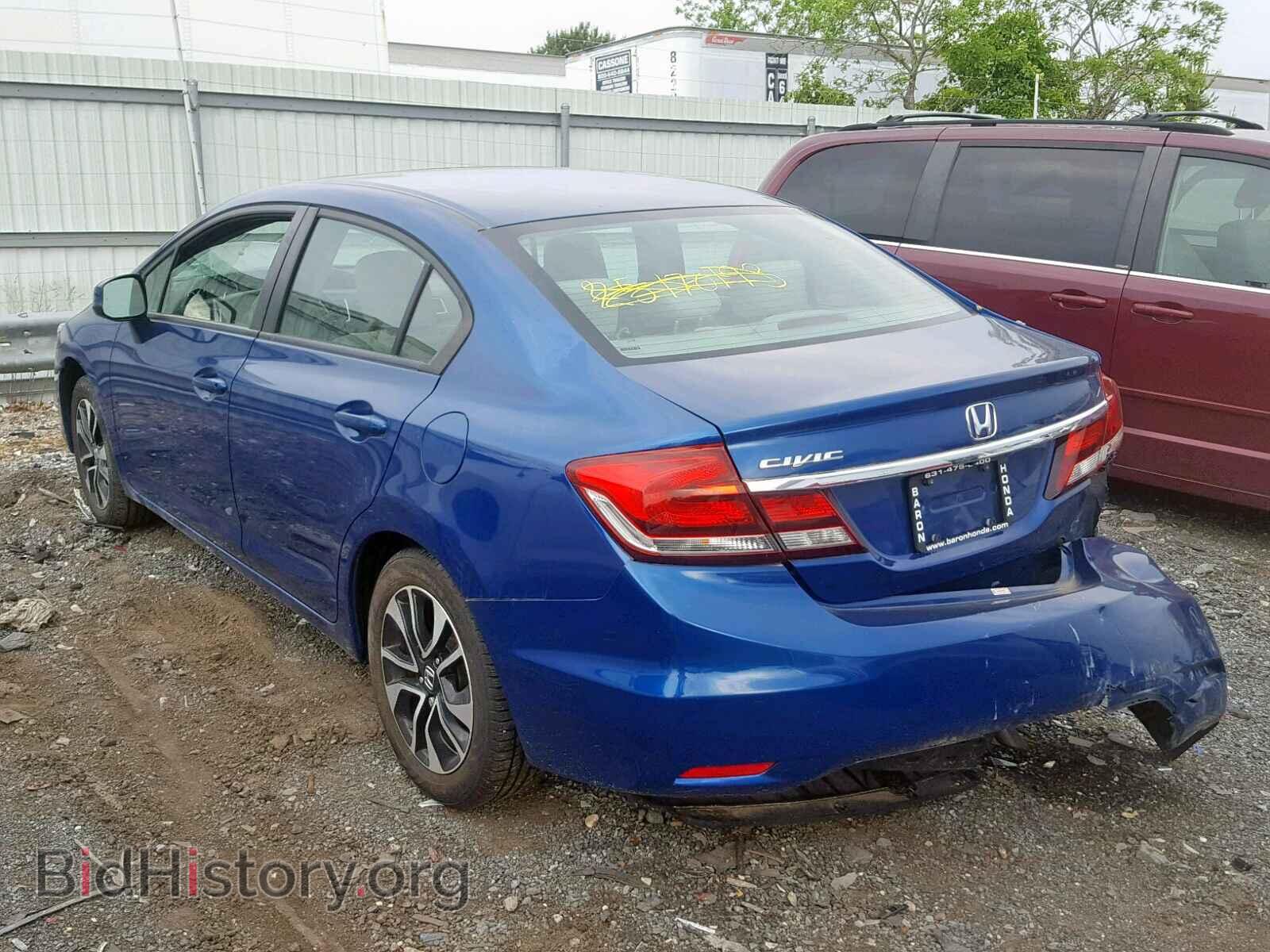 2013 HONDA CIVIC - VIN: 19XFB2F8XDE290077 - Фото 3