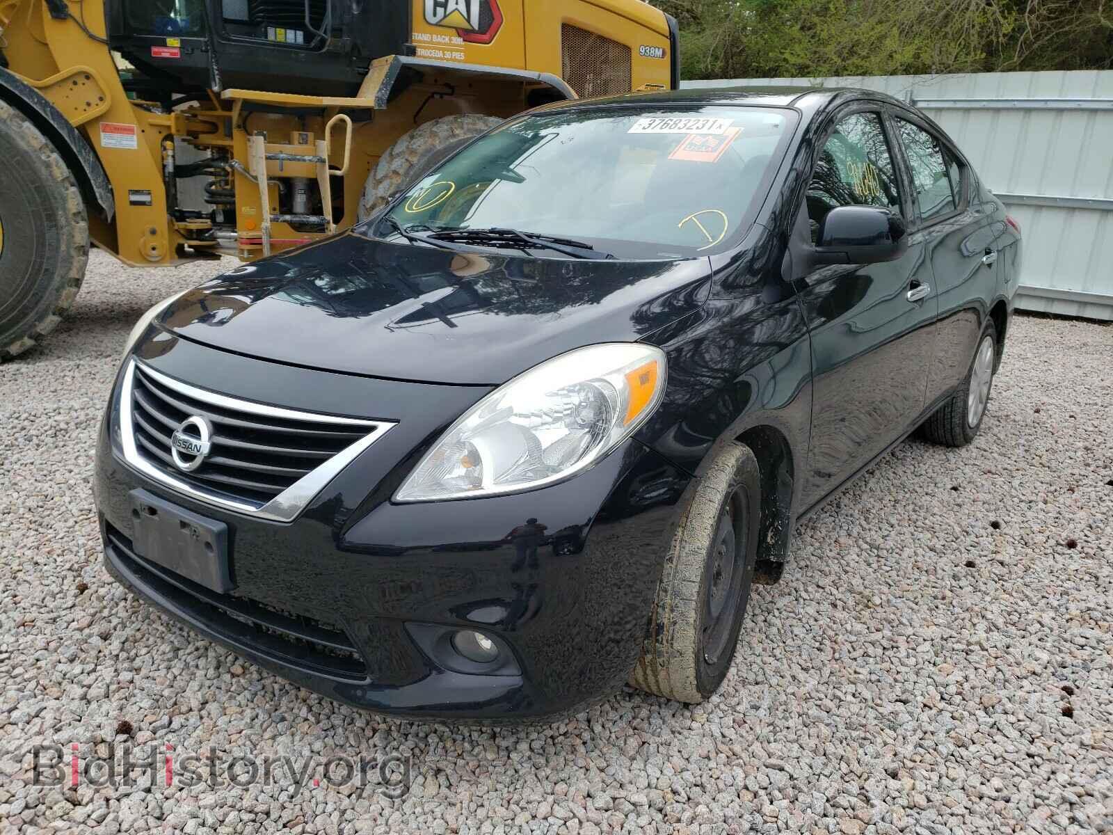 2014 NISSAN VERSA - VIN: 3N1CN7AP9EK453619 - Фото 2