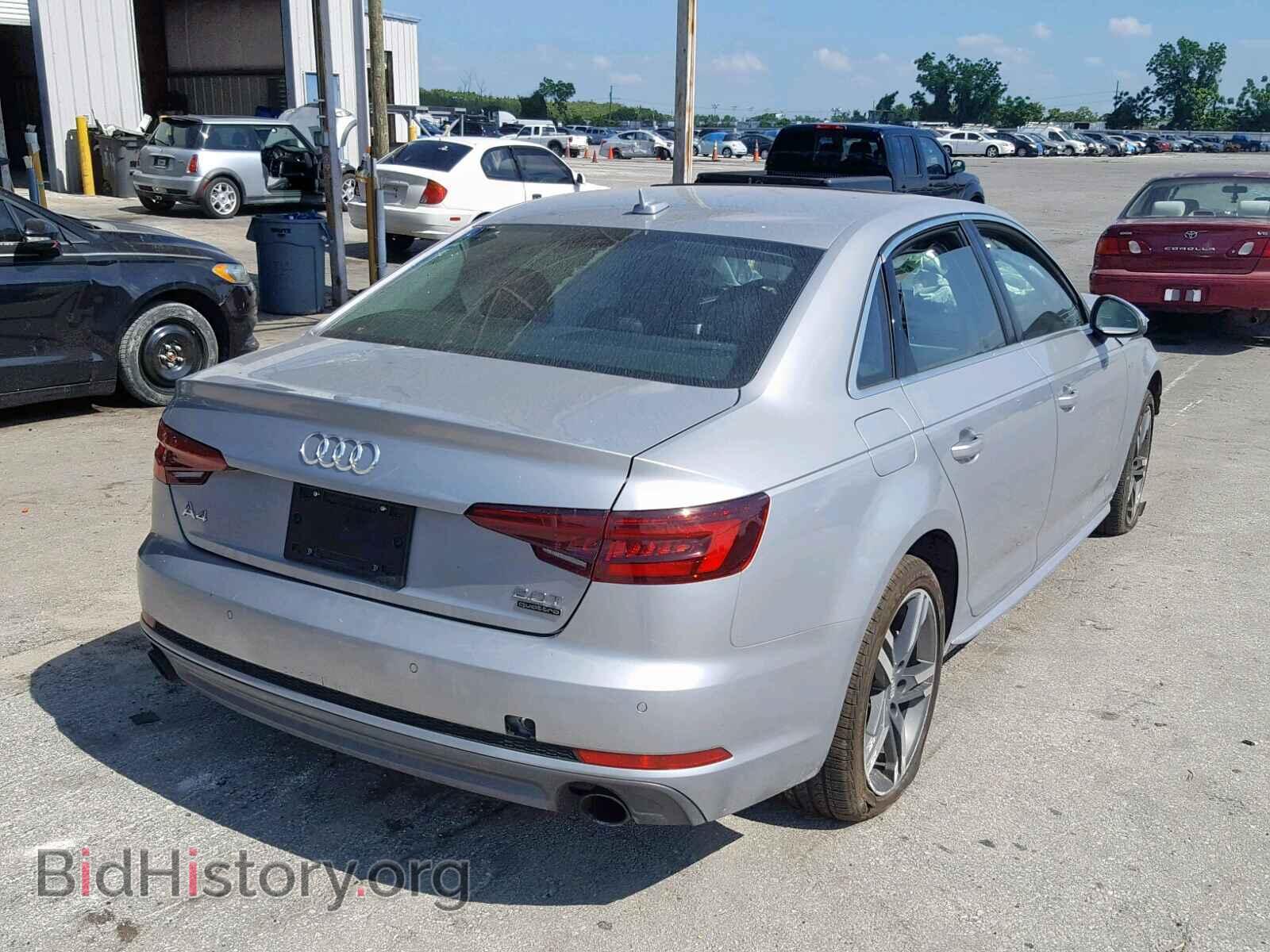 2018 AUDI A4 - VIN: WAUENAF46JA180682 - Фото 4