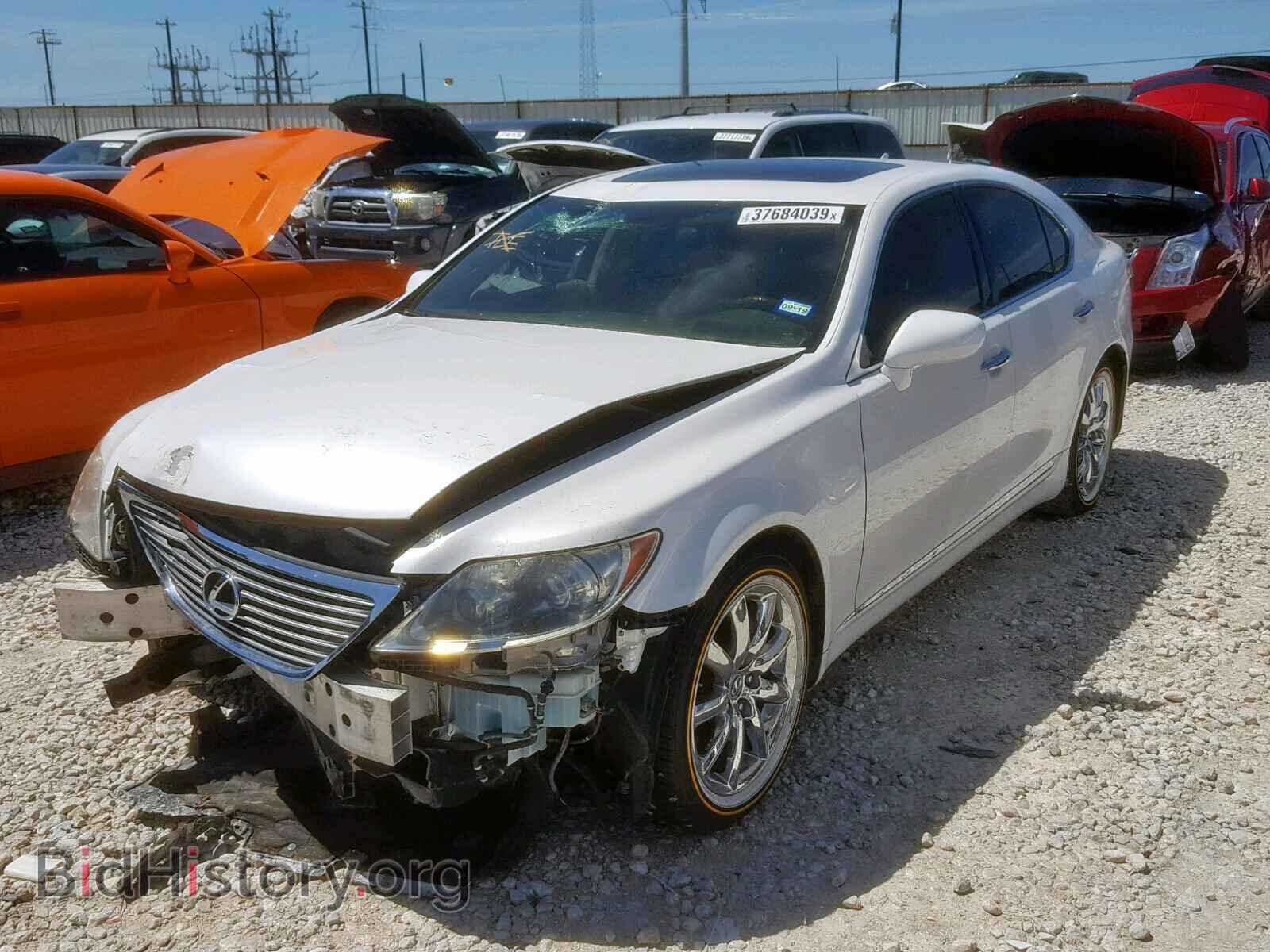 2008 LEXUS LS460 - VIN: JTHBL46F485073503 - Фото 2