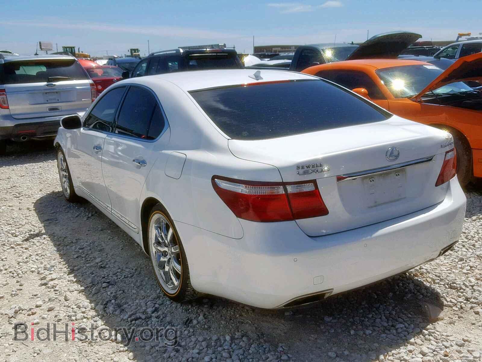 2008 LEXUS LS460 - VIN: JTHBL46F485073503 - Фото 3