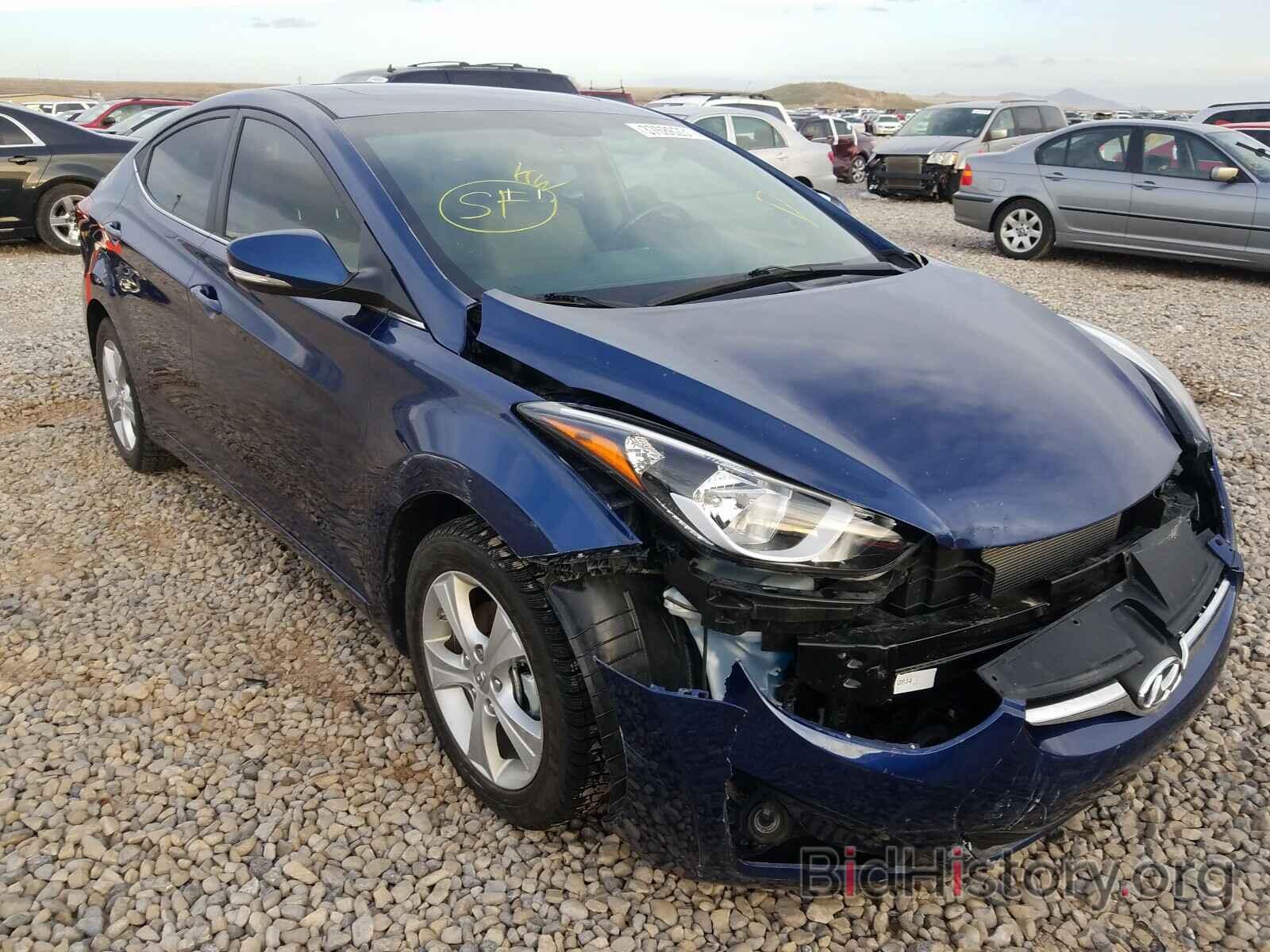 Photo 5NPDH4AE9GH784395 - HYUNDAI ELANTRA 2016