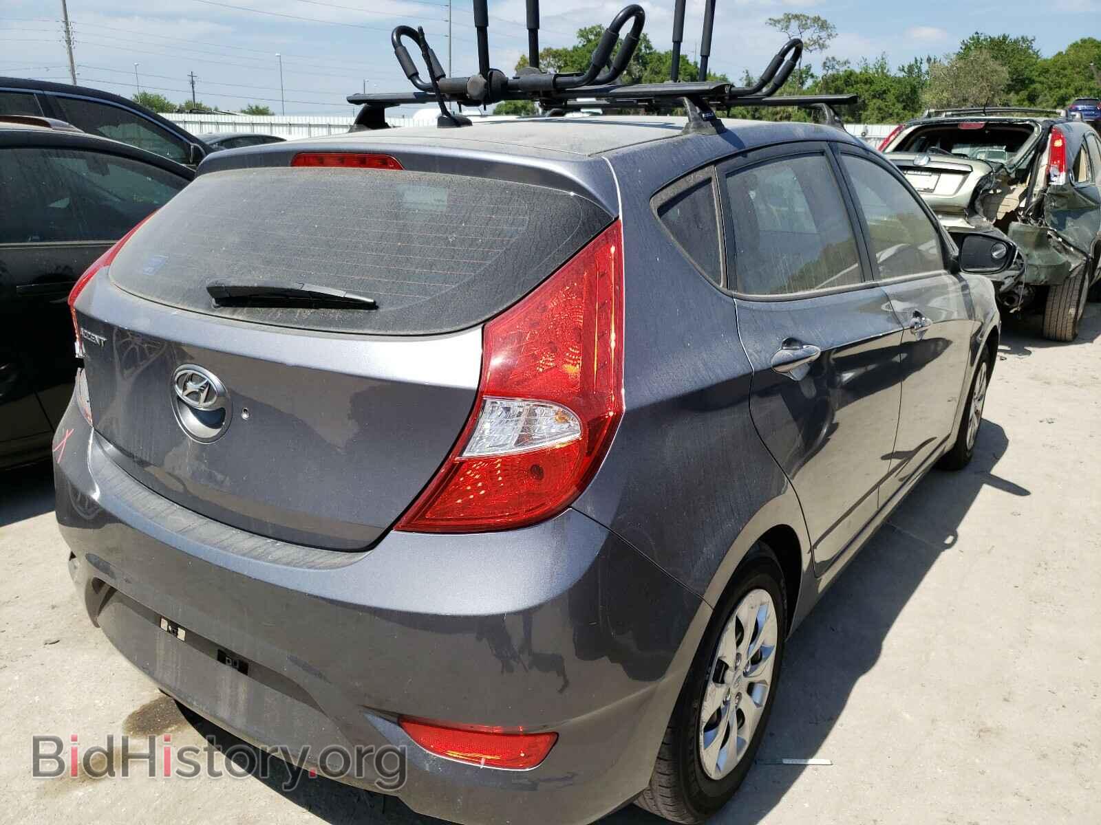 2015 HYUNDAI ACCENT - VIN: KMHCT5AE3FU230561 - Фото 4