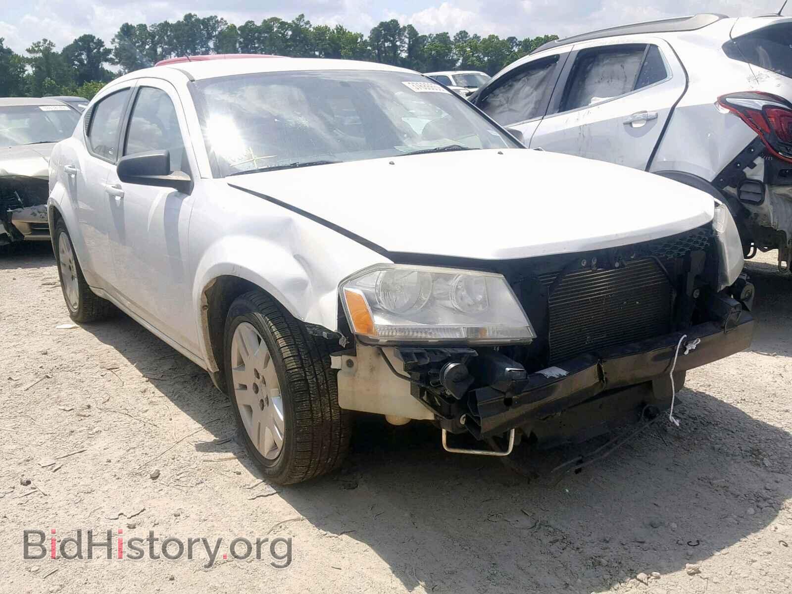 Фотография 1C3CDZAB8DN530462 - DODGE AVENGER 2013