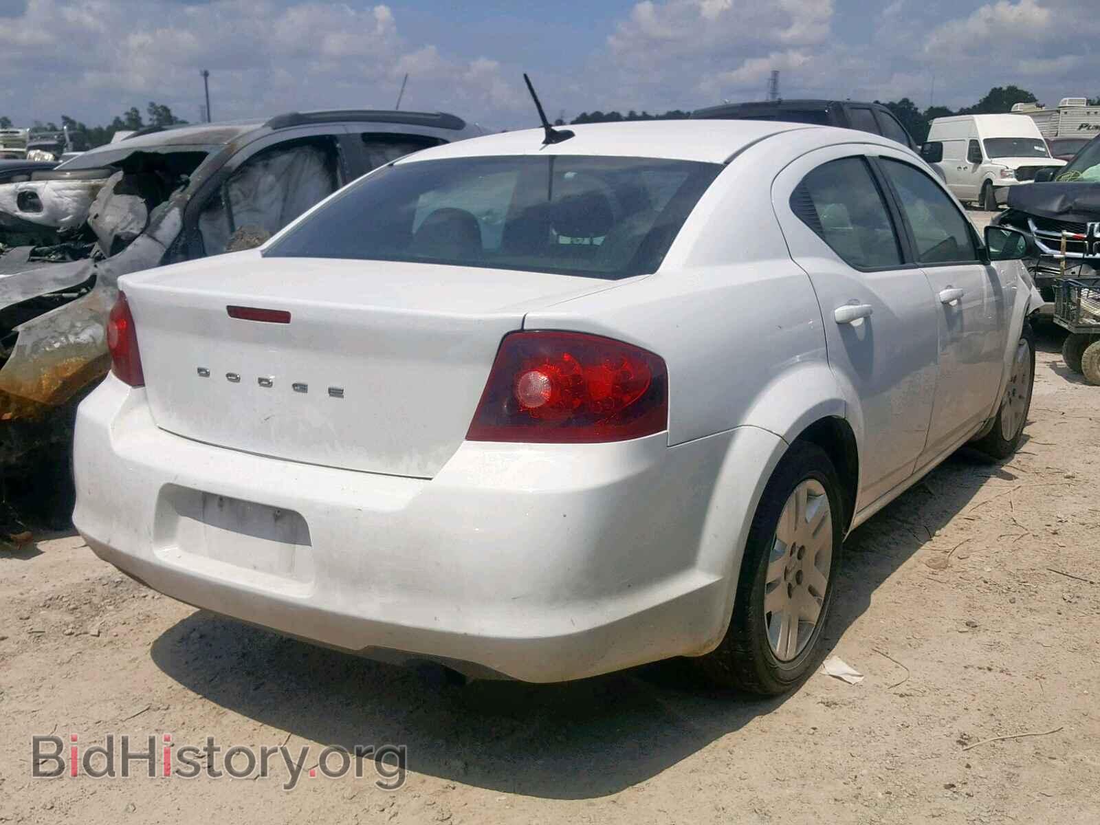 2013 DODGE AVENGER - VIN: 1C3CDZAB8DN530462 - Фото 4