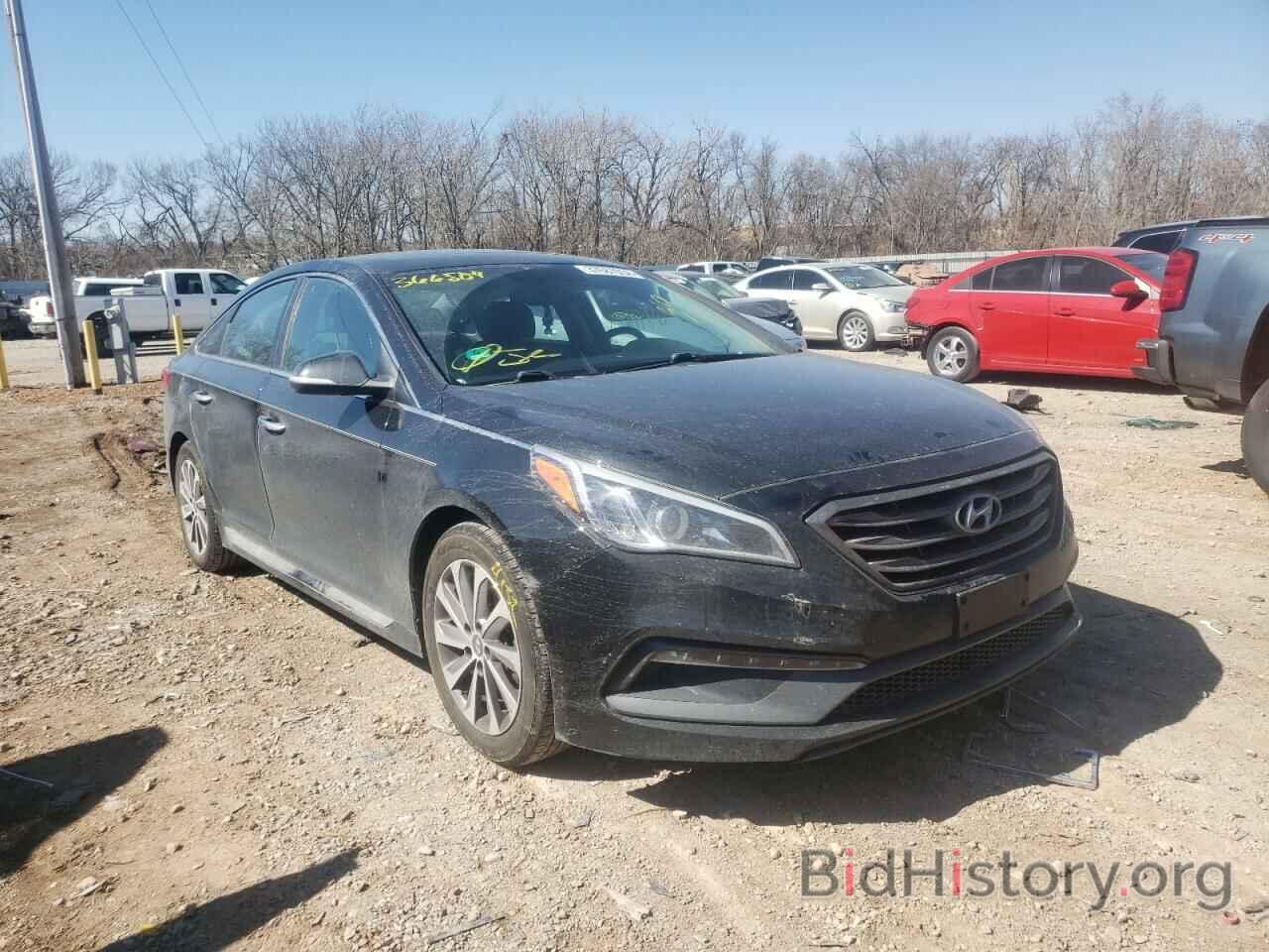 Фотография 5NPE34AFXGH366584 - HYUNDAI SONATA 2016