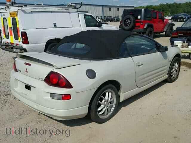 2001 MITSUBISHI ECLIPSE - VIN: 4A3AE85H31E183916 - Фото 4