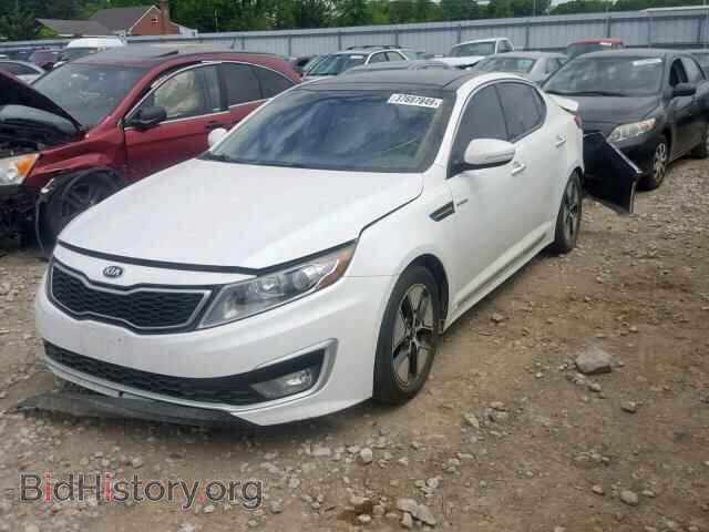 2013 KIA OPTIMA HYB - VIN: KNAGM4AD2D5061853 - Фото 2