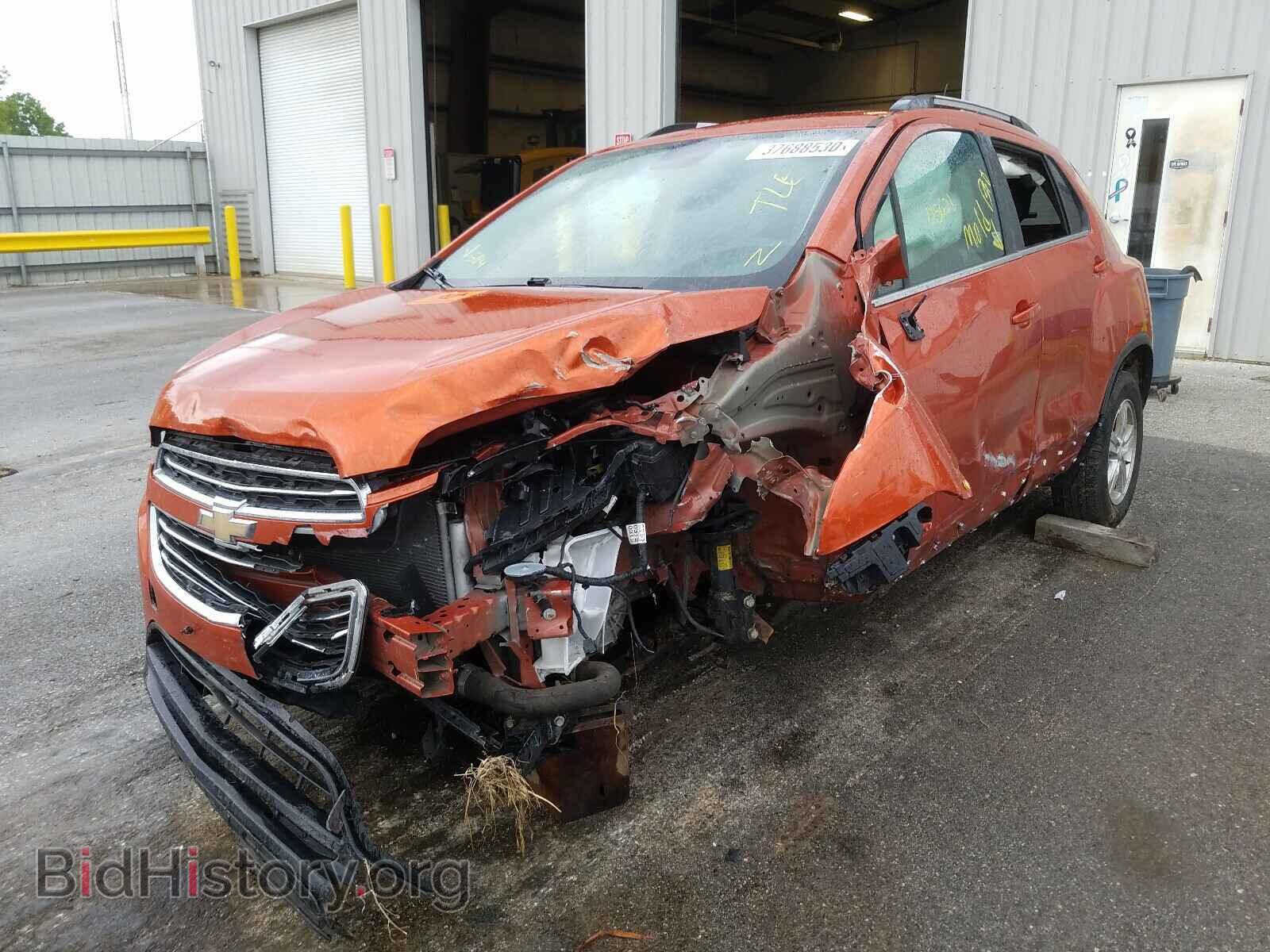 2015 CHEVROLET TRAX - VIN: KL7CJRSB6FB243285 - Фото 2