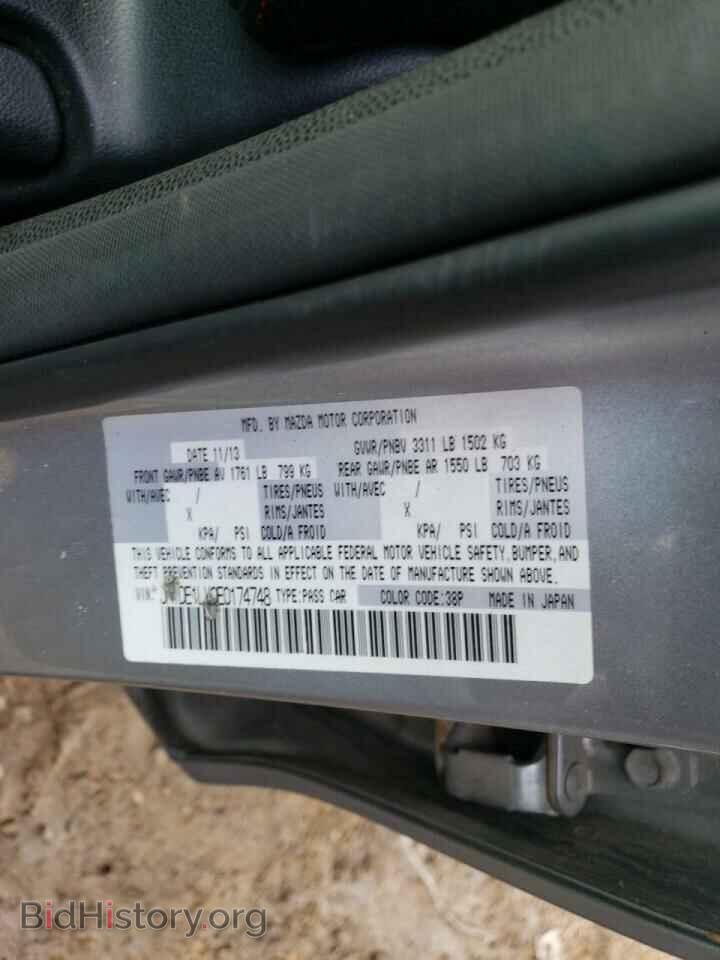 2014 MAZDA 2 - VIN: JM1DE1LY0E0174748 - Фото 10