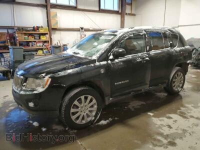 2012 Jeep COMPASS, черный — VIN 1C4NJDAB3CD569643, Copart