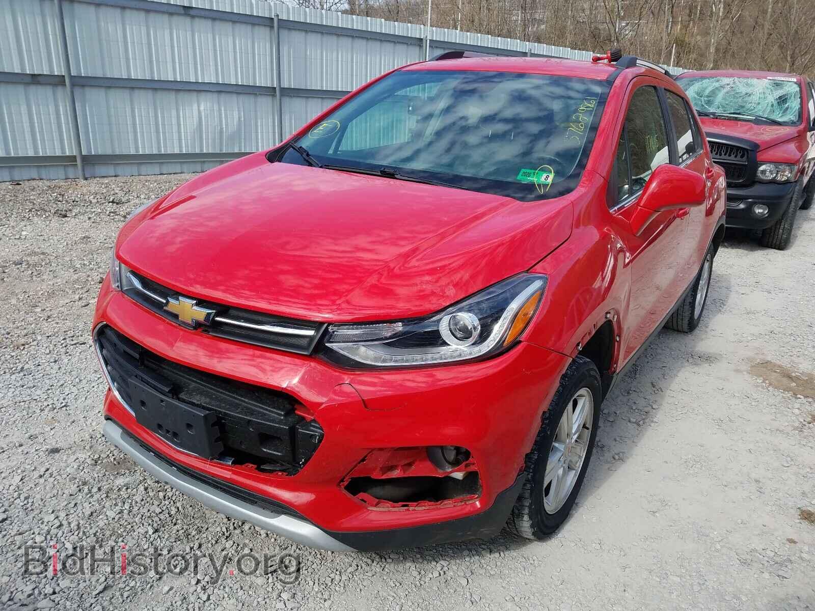 2017 CHEVROLET TRAX - VIN: 3GNCJPSB9HL220986 - Фото 2
