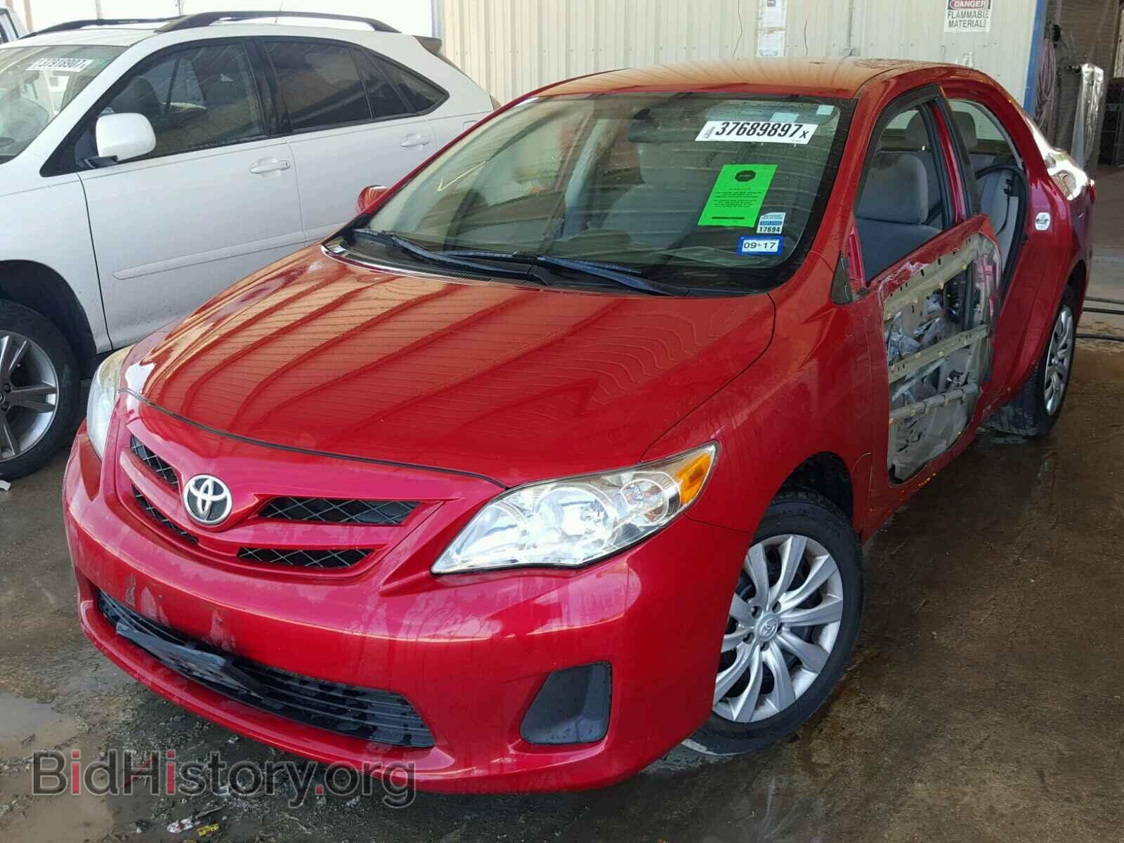 2012 TOYOTA COROLLA BA - VIN: 5YFBU4EE2CP042303 - Фото 2