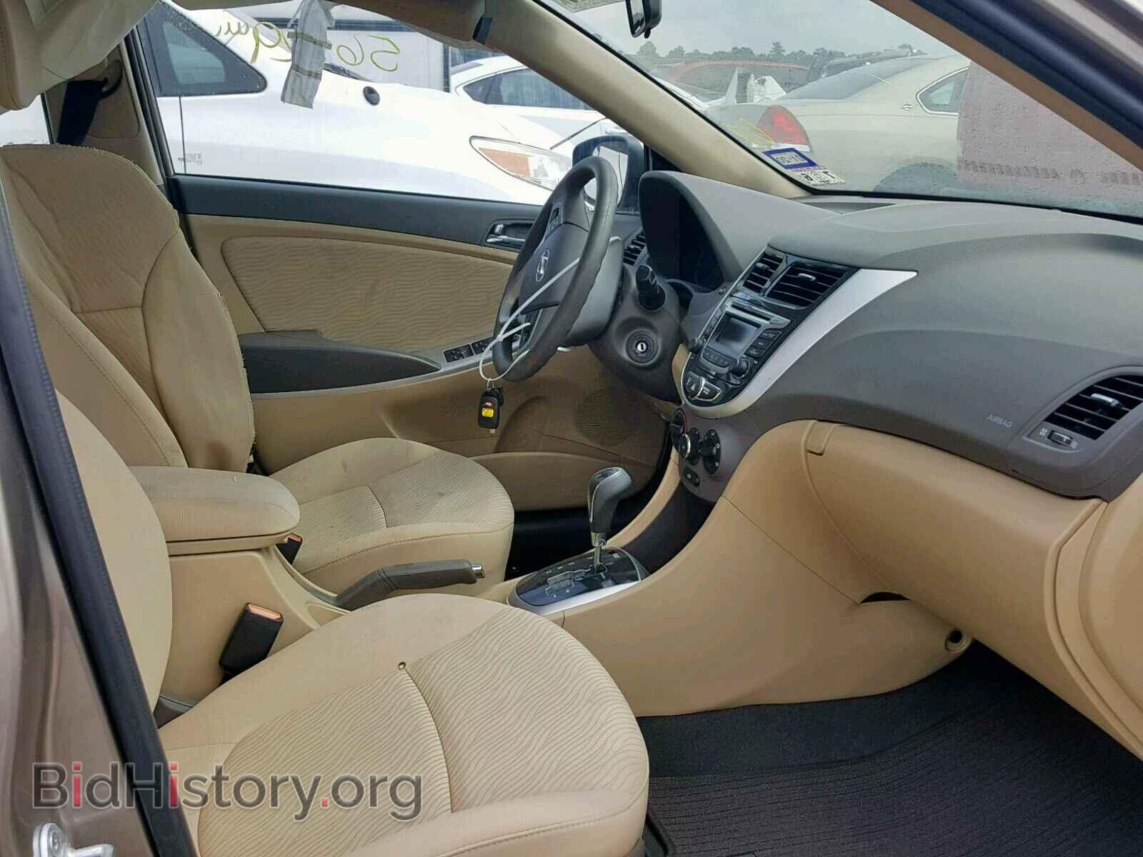 2014 HYUNDAI ACCENT - VIN: KMHCU4AE7EU732852 - Фото 5
