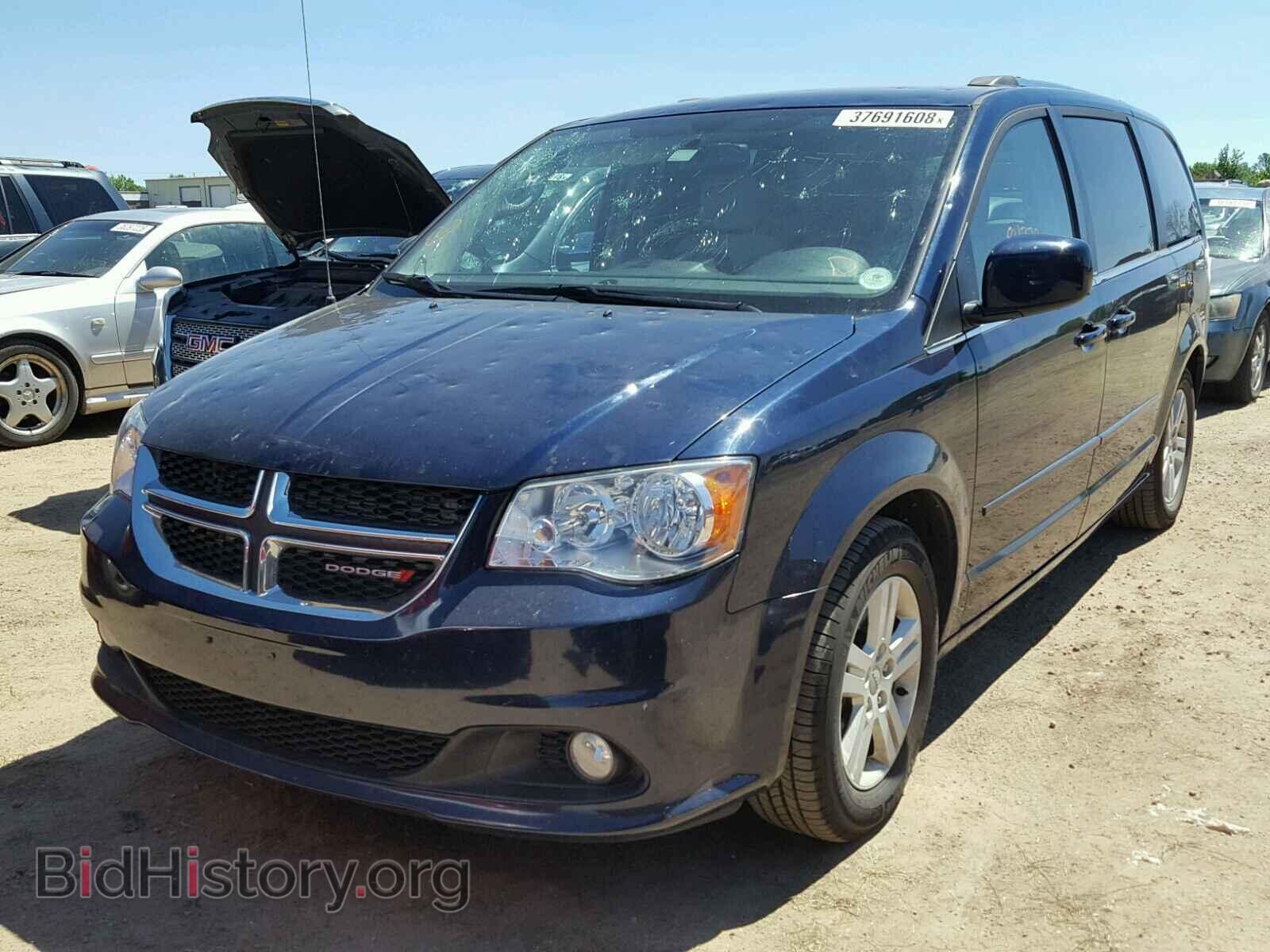2013 DODGE CARAVAN - VIN: 2C4RDGDG2DR586322 - Фото 2