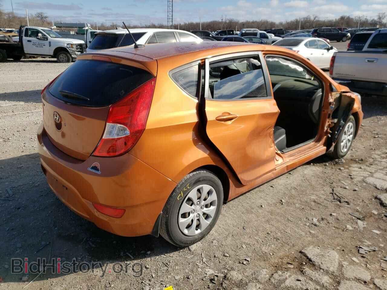 2016 HYUNDAI ACCENT - VIN: KMHCT5AE7GU295933 - Фото 4