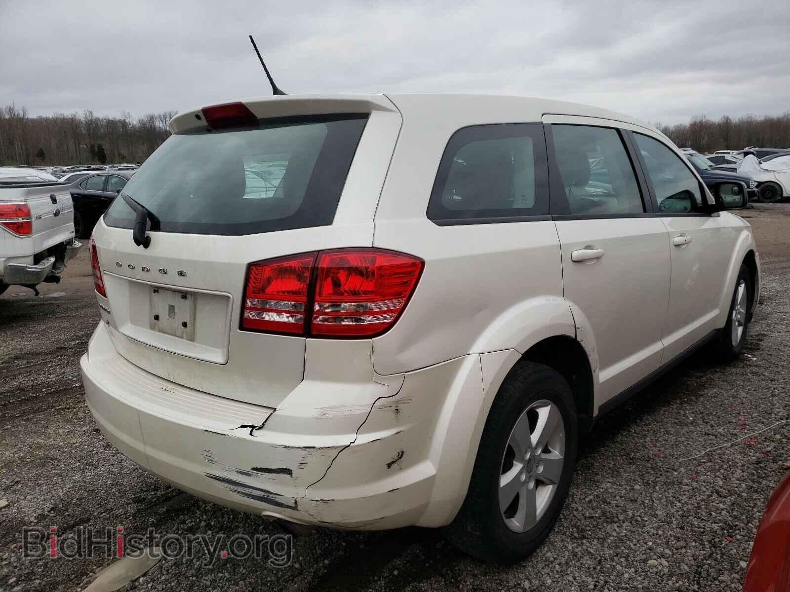 2013 DODGE JOURNEY - VIN: 3C4PDCAB5DT557760 - Фото 4