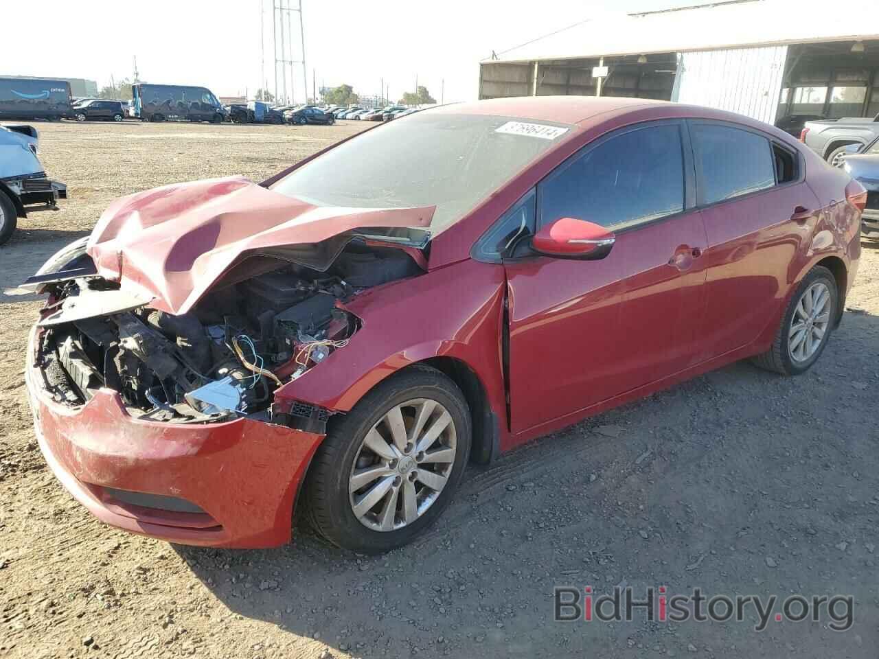 Photo KNAFX4A60E5149516 - KIA FORTE 2014