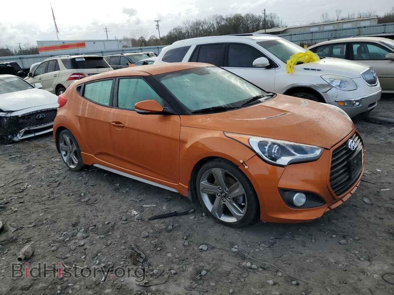 2013 HYUNDAI VELOSTER - VIN: KMHTC6AE4DU168042 - Фото 4