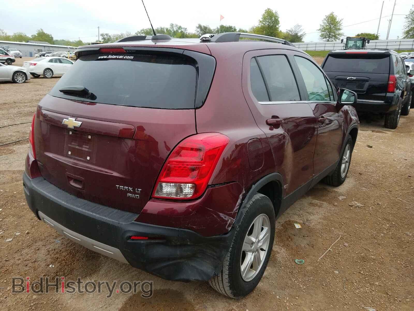 2016 CHEVROLET TRAX - VIN: 3GNCJPSB0GL253700 - Фото 4