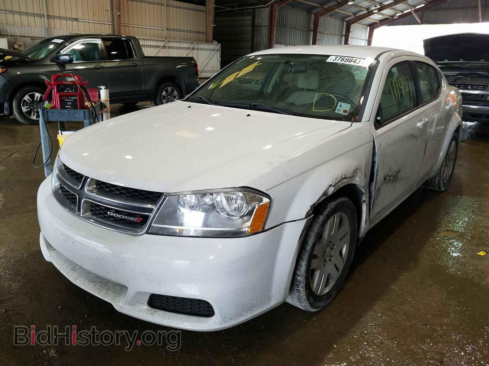 2013 DODGE AVENGER - VIN: 1C3CDZAB7DN757092 - Фото 2
