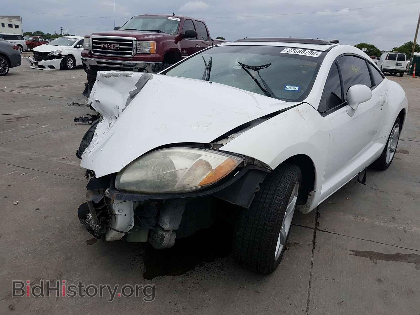 2008 MITSUBISHI ECLIPSE - VIN: 4A3AK24F38E027309 - Фото 2