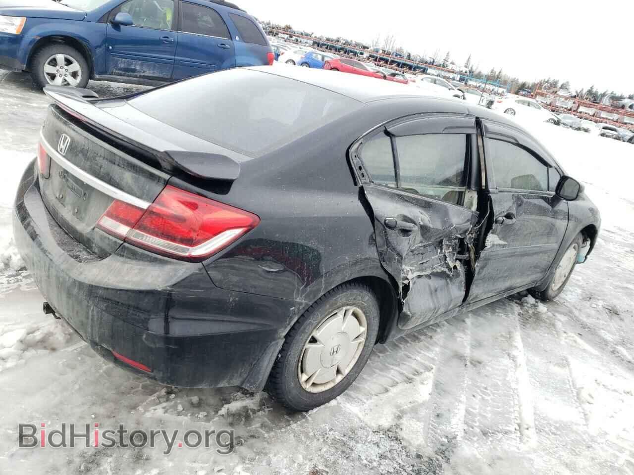 2013 HONDA CIVIC - VIN: 2HGFB2F55DH103095 - Фото 3