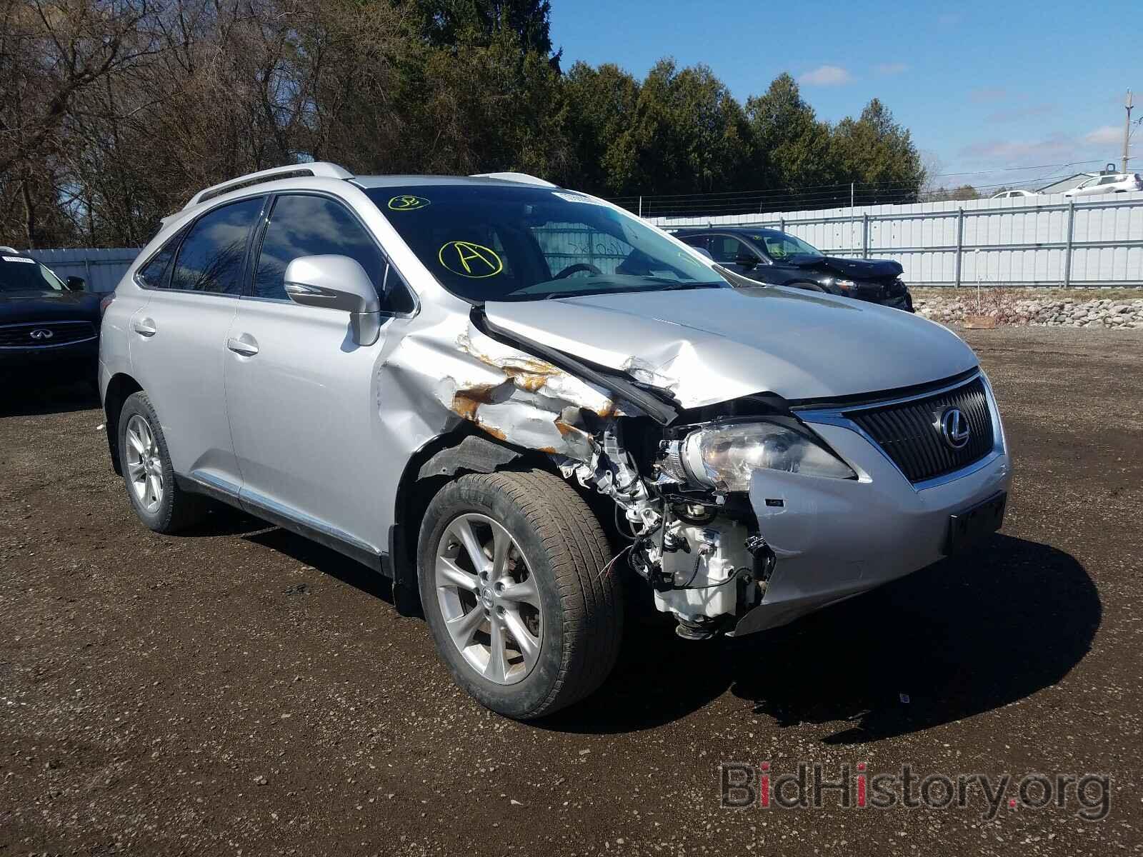 Photo 2T2BK1BA3CC136661 - LEXUS RX350 2012