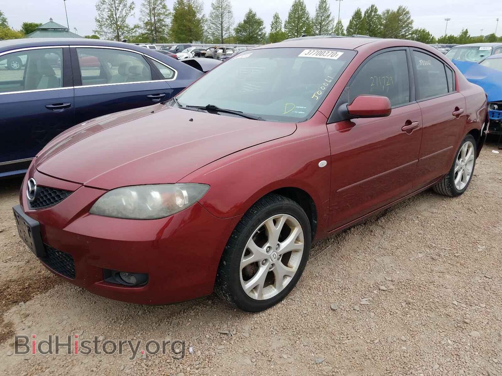 2008 MAZDA 3 - VIN: JM1BK32F281136058 - Фото 2