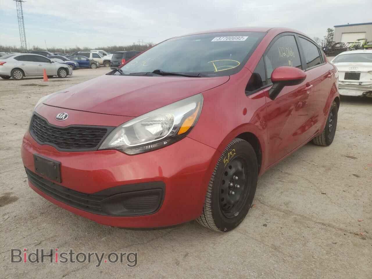 2013 KIA RIO - VIN: KNADM4A30D6285675 - Фото 2