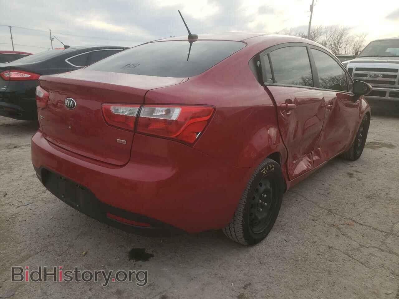 2013 KIA RIO - VIN: KNADM4A30D6285675 - Фото 4