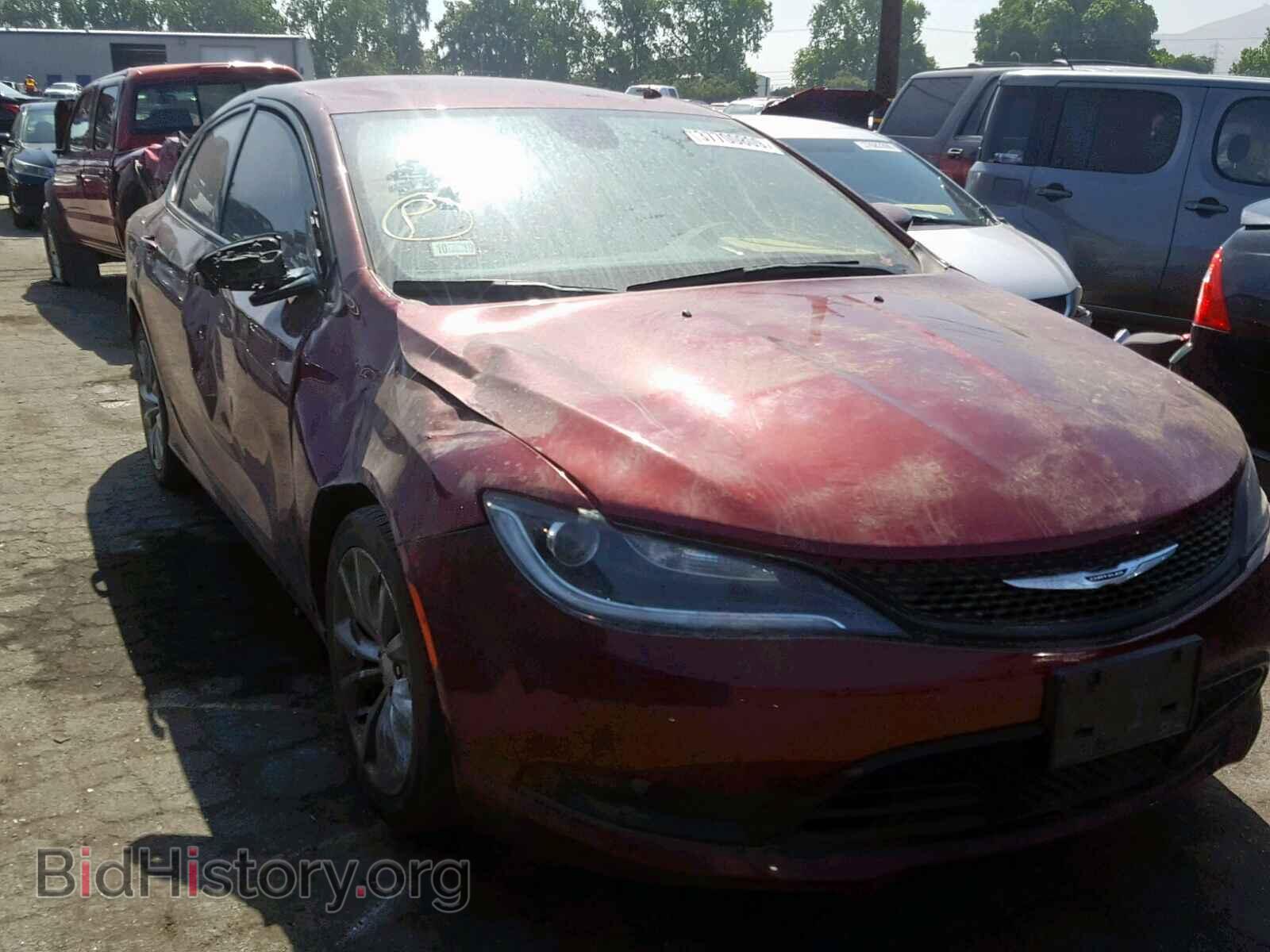 Фотография 1C3CCCBB8GN162660 - CHRYSLER 200 2016