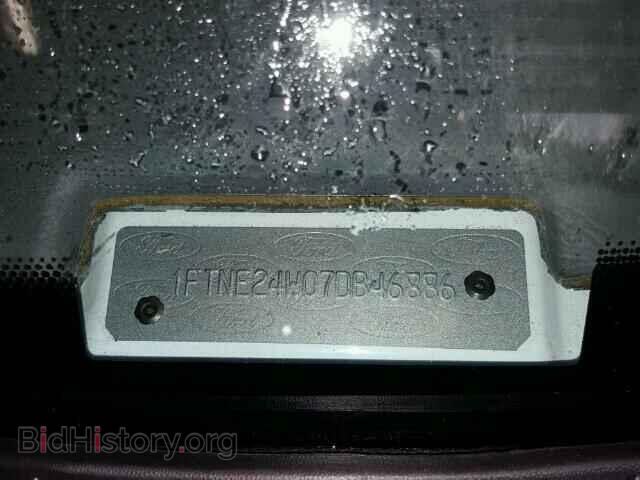 2007 FORD ECONOLINE - VIN: 1FTNE24W07DB46886 - Фото 10